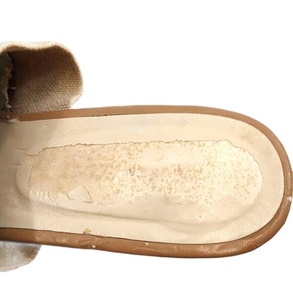 Karen Scott Sandals 8 Medium Tan And Brown #S005 - Picture 5 of 8